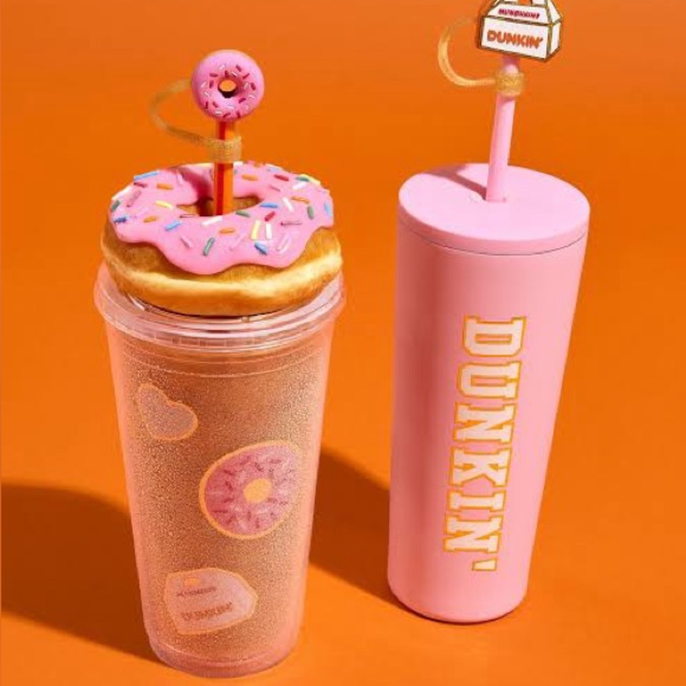 Stoney Clover Lane x Dunkin Summer Pink Tumbler - Picture 2 of 5